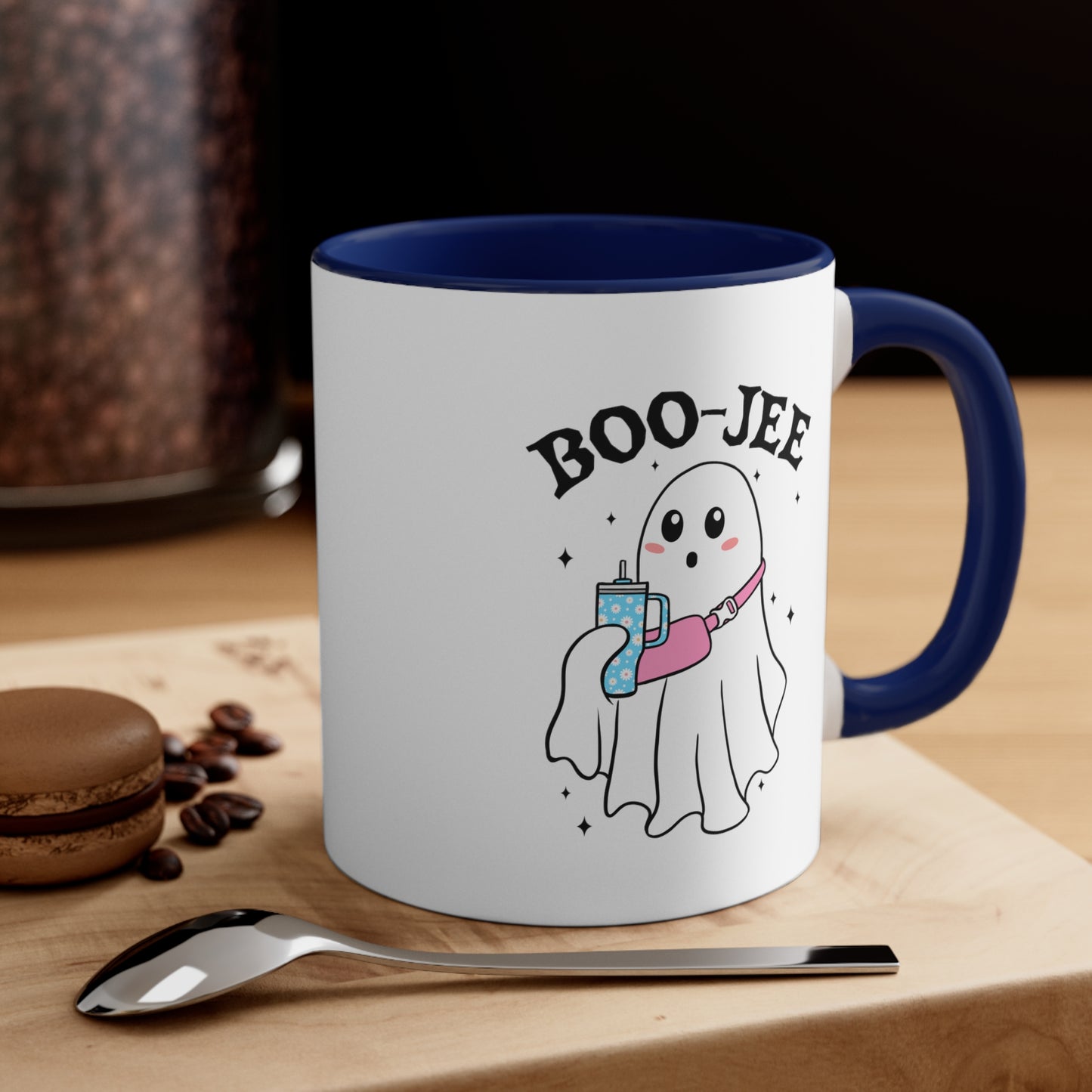 **Boo-Jee** Accent Coffee Mug, 11oz