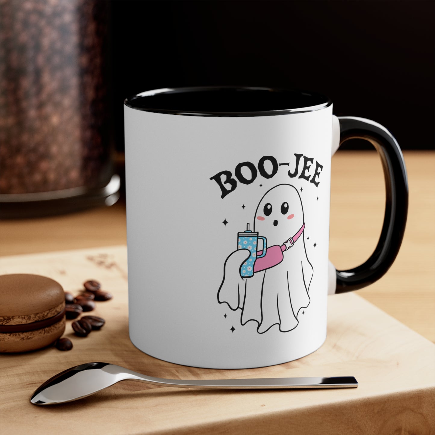 **Boo-Jee** Accent Coffee Mug, 11oz