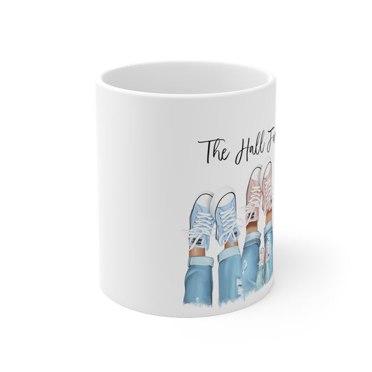 Family Legs Ceramic Mug 11oz