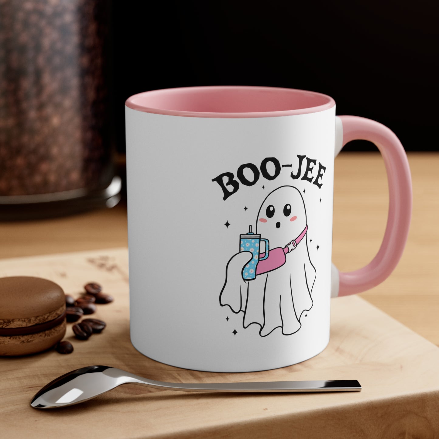 **Boo-Jee** Accent Coffee Mug, 11oz