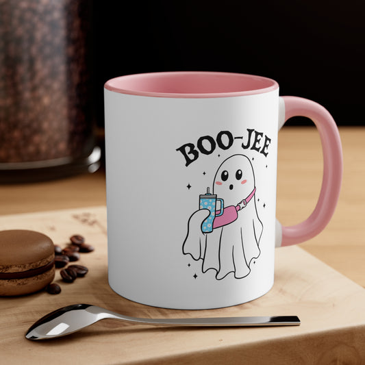 **Boo-Jee** Accent Coffee Mug, 11oz